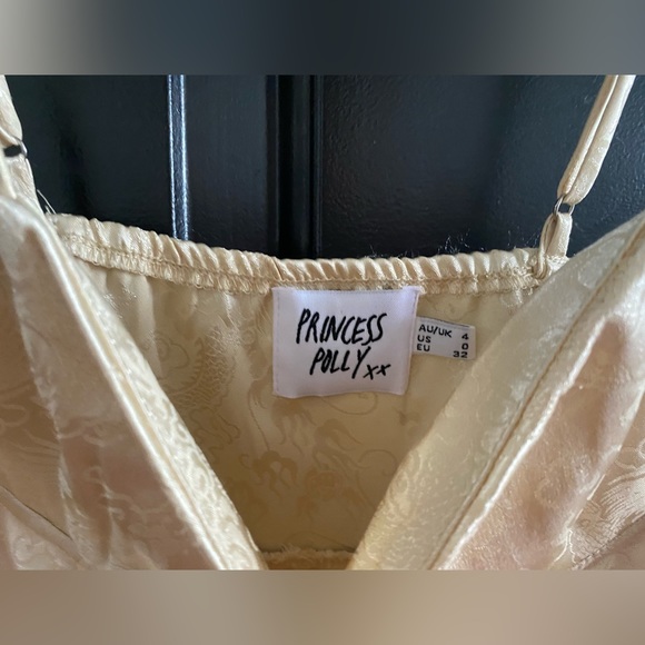 Princess Polly- Champagne Pop Mini Dress - Picture 6 of 6